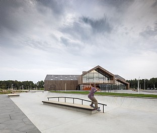  The Heart in Ikast - Activity Park. C.F. Møller. Photo: Adam Mørk
