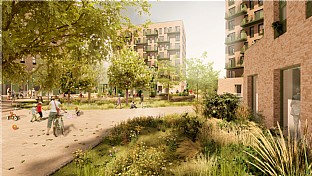  The New City, Oostende. C.F. Møller