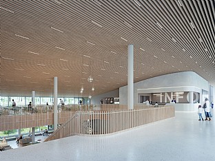  Udvidelse af RWTH Aachen Universitetshospital. C.F. Møller. Photo: Arge HENN C.F. Møller