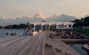  Viking Ship Museum in Roskilde. C.F. Møller. Photo: Proloog