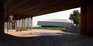  Vikingaskeppsmuseum. C.F. Møller. Photo: Proloog