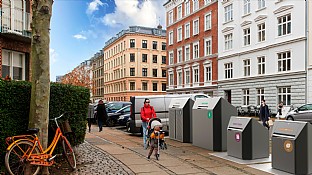  Waste sorting points in Copenhagen. C.F. Møller