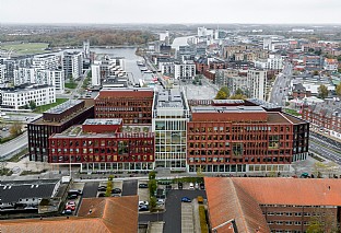  WoodHub, Staatliches Verwaltungszentrum. C.F. Møller. Photo: Rasmus Hjortshøj