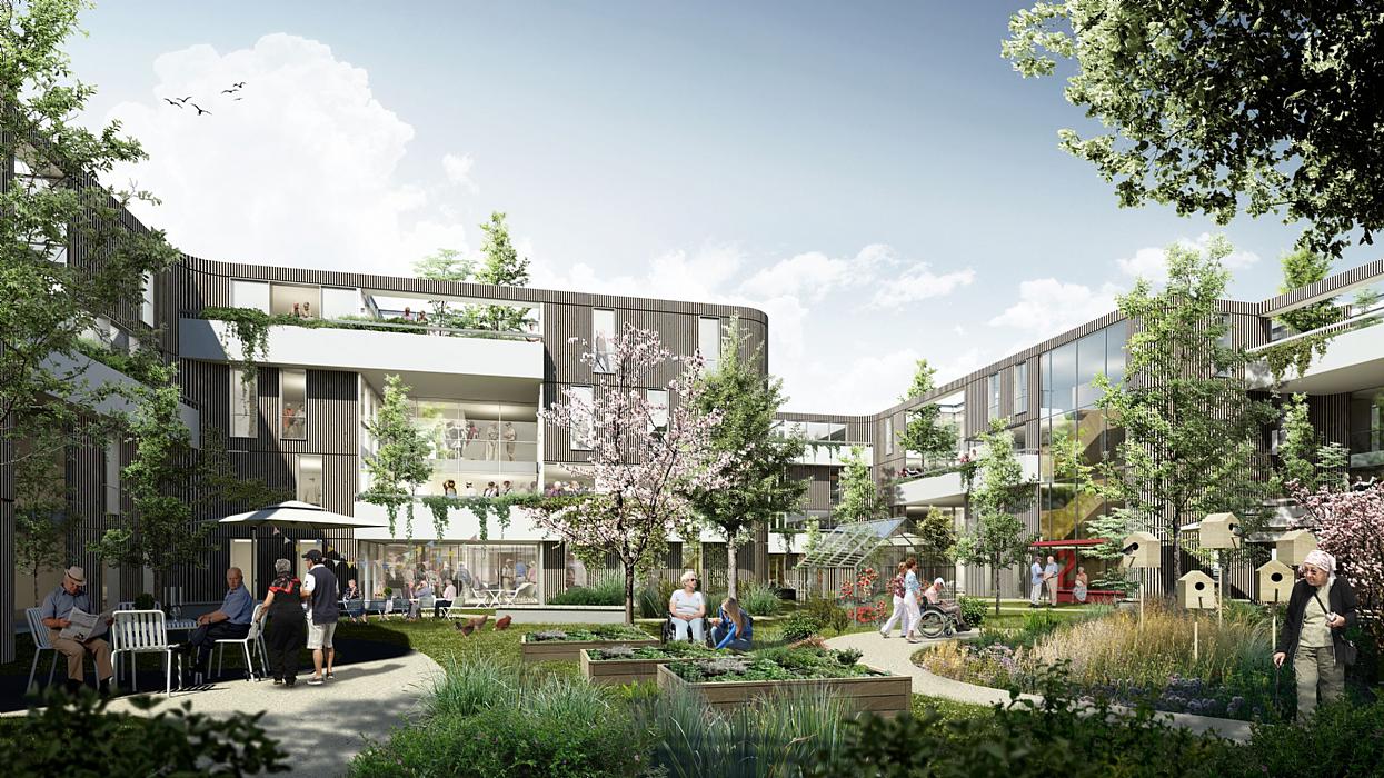 Krebsestien nursing homes Projects C.F. Møller