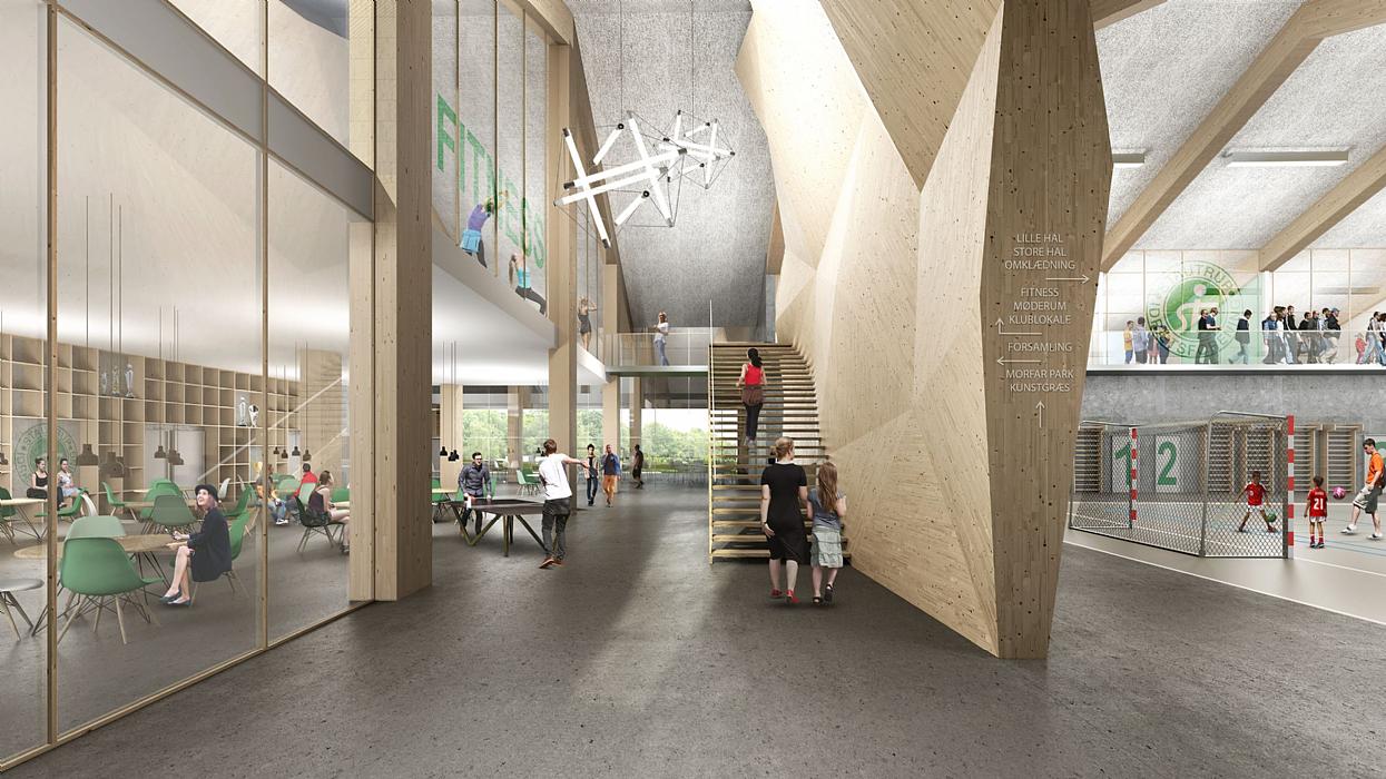 Stavtrup multi-purpose hall - Projects - C.F. Møller